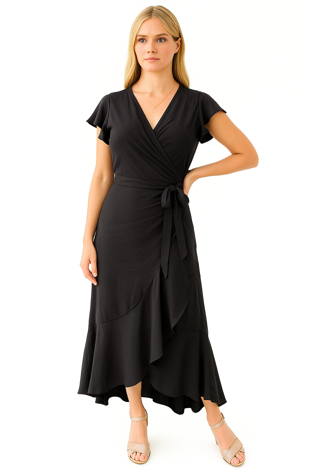 Vestido Vuelitos Negro