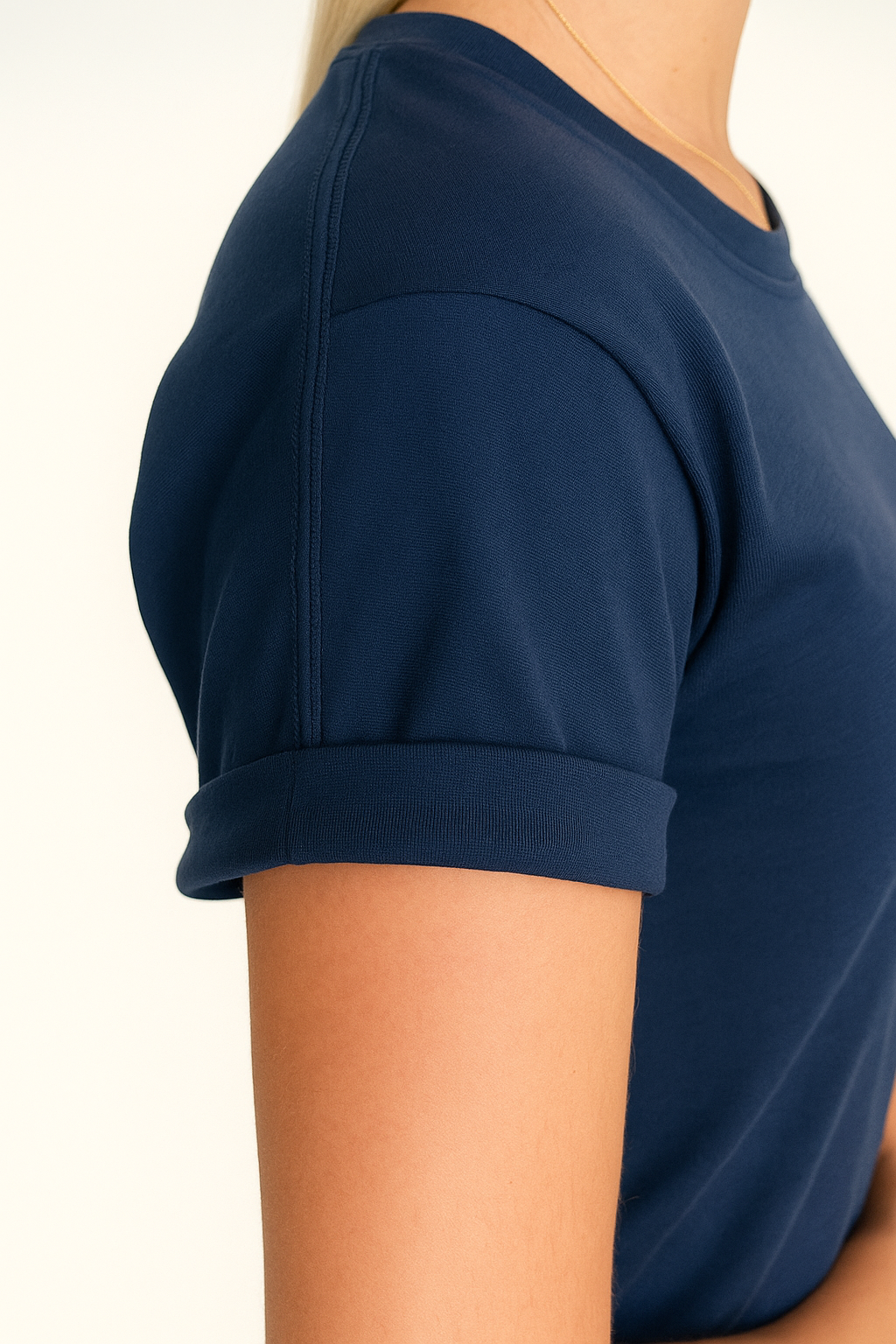 Polera Basica Algodon Pima trinity