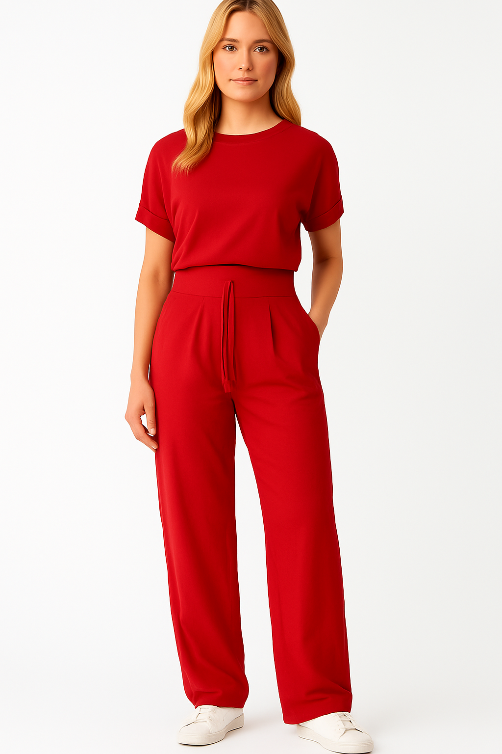 Conjunto Fran Lazo Rojo