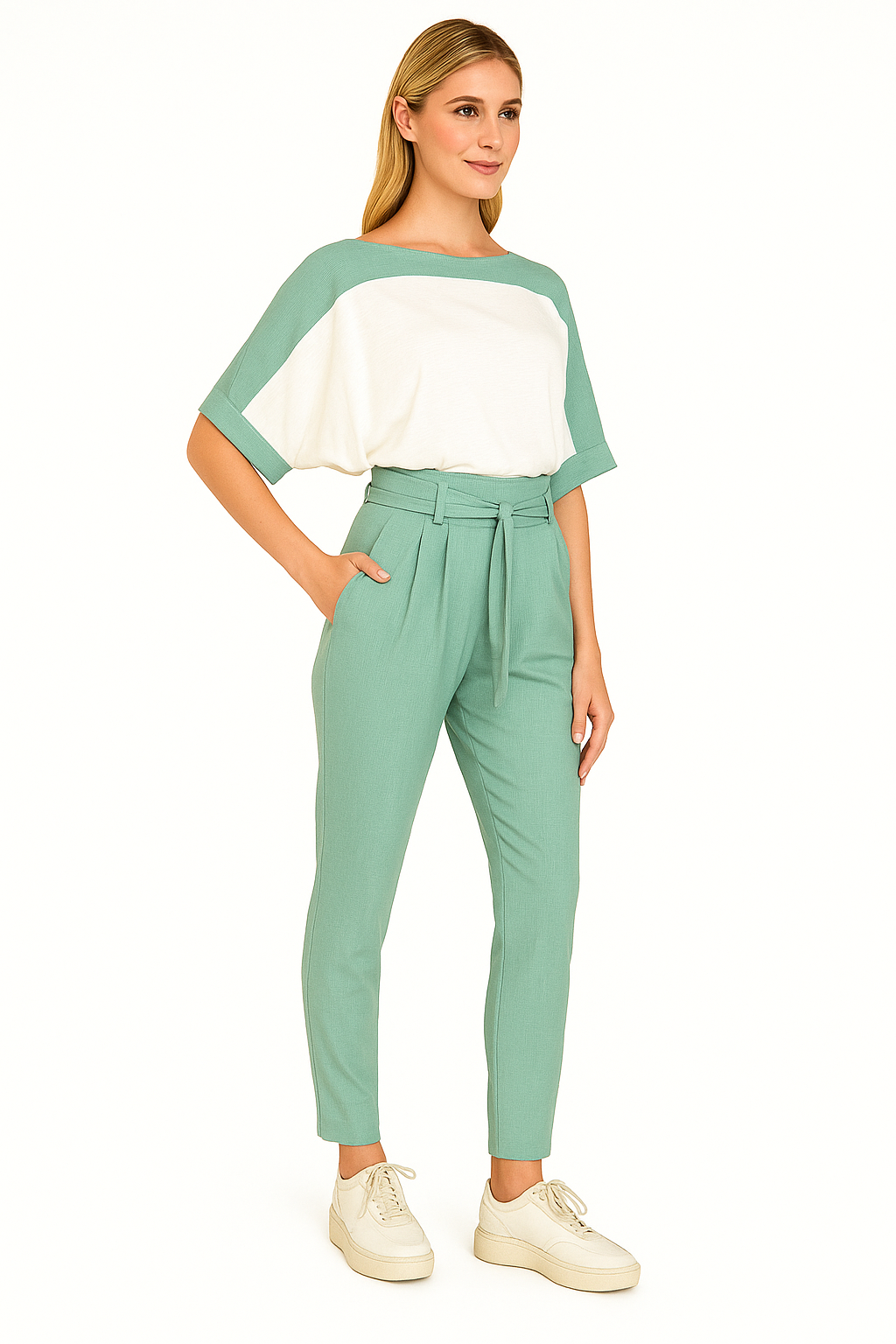 Conjunto Bicolor Negro